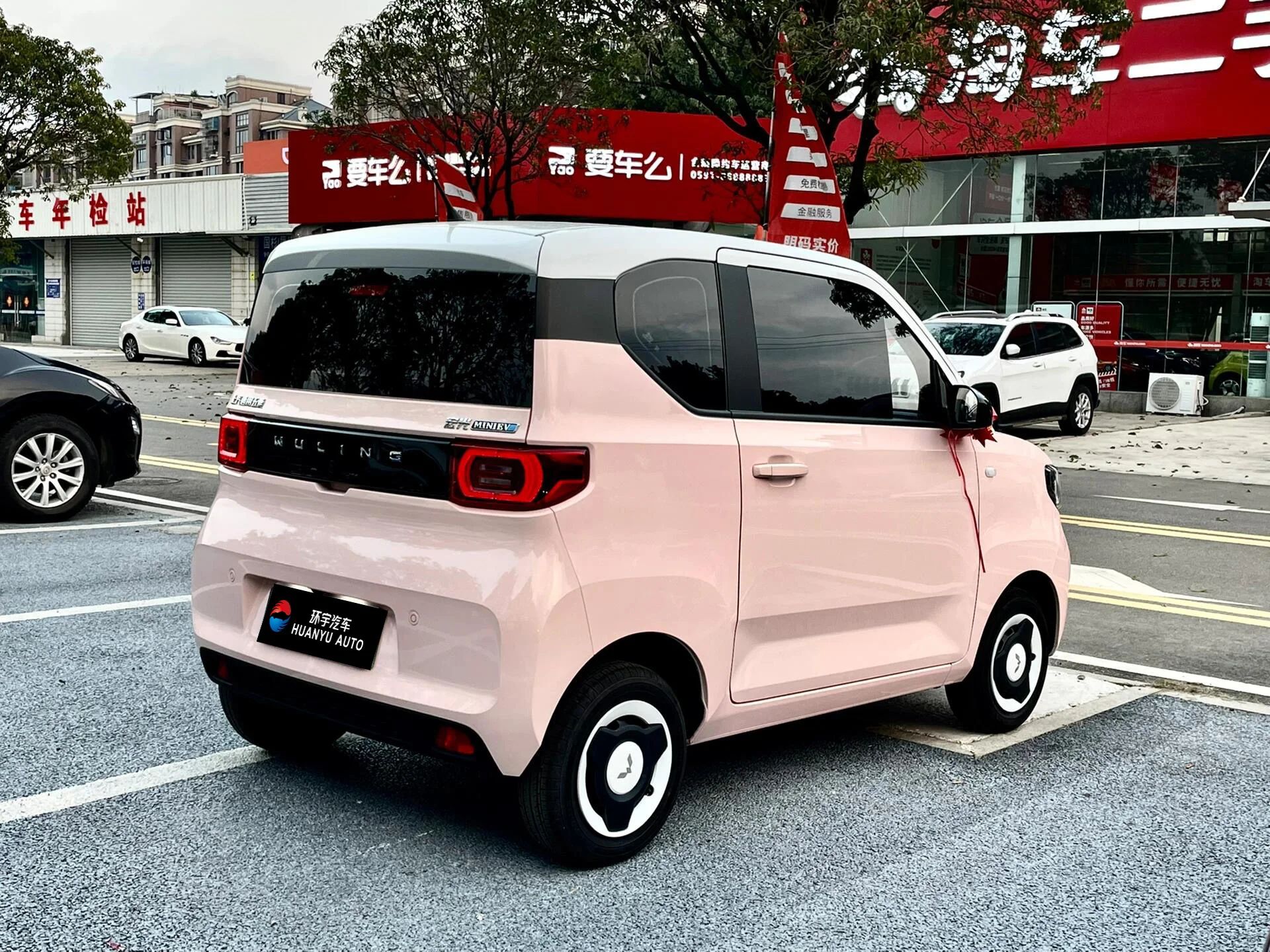 2024 Wuling Hongguang mini ev 170 км Подержанный мини-автомобиль Электромобиль дальнего действия в наличии