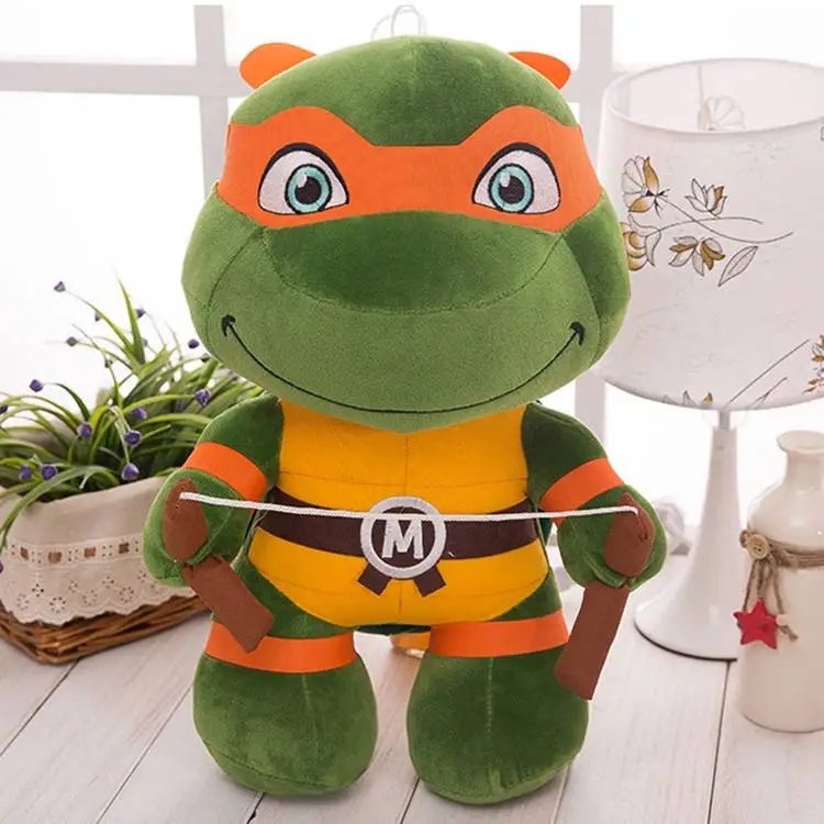 Toys Games Kids Doll Keychain Ninja Turtle Big Eyes Stuffed Tortoise Variant Mutant Soft Turtles Plush Toy Doll Other Baby Toy