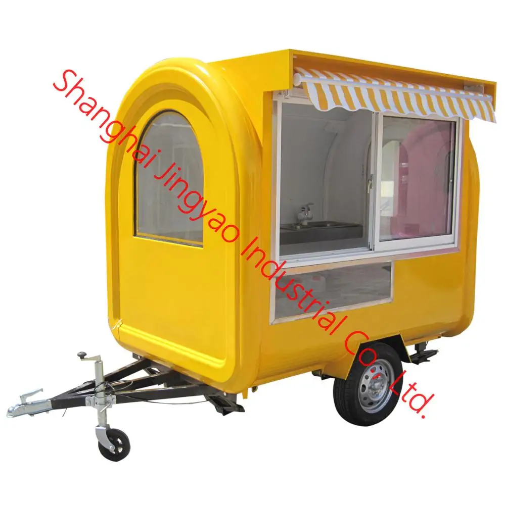 Hot Sale Electric Motorized foodtruck Wholesale Stainless steel China High quality Motorcycle ice cream cart food truck foodvan
