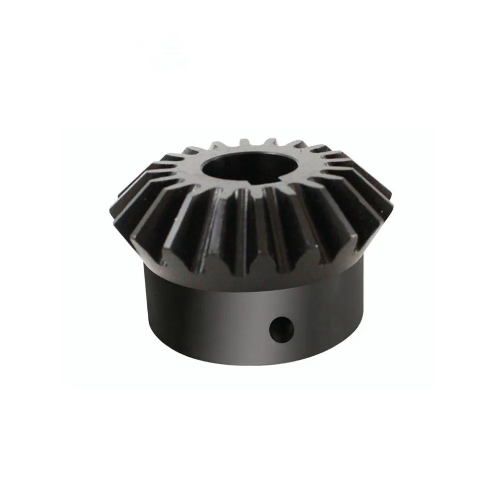 Precision spiral bevel gear processing custom 90 degree bevel arc bevel gear reduction gear combination