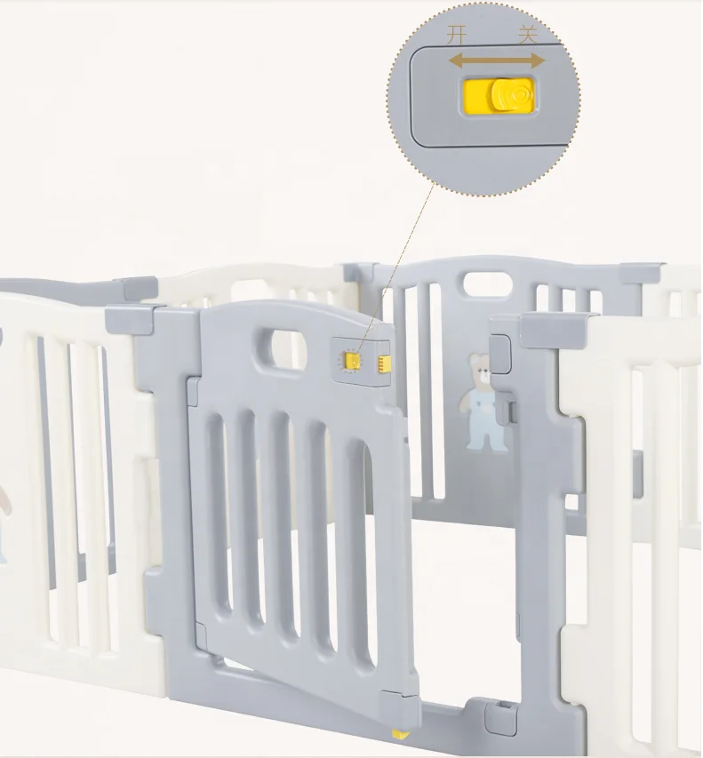 
Baby Fence EN71 Standard Baby Folding Playpen Playard Plastic Kinds Indoor Play Kids Playing Customized 1SET/CTN Eco-freindly 