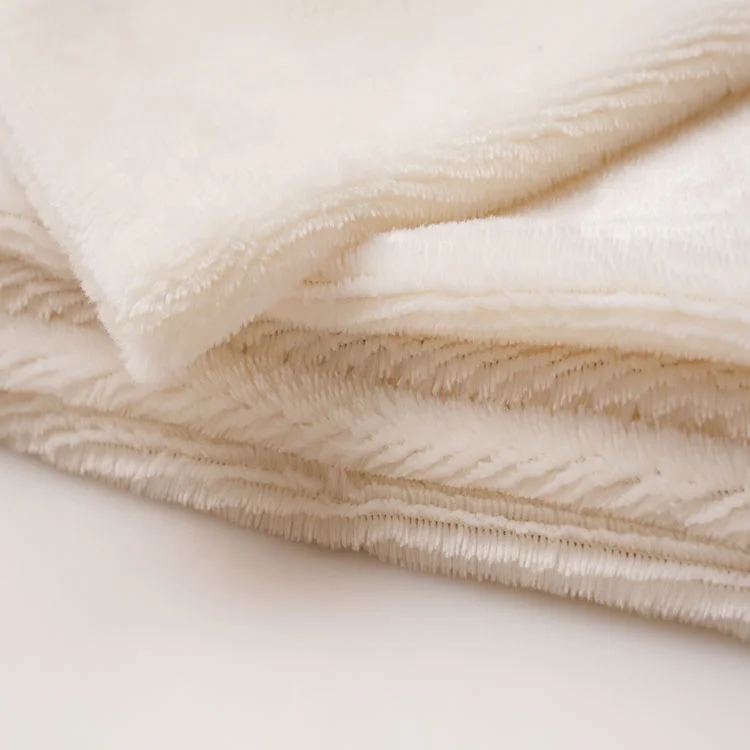 white velvet dyed pajamas sofa upholstery woven textile flannel fabric