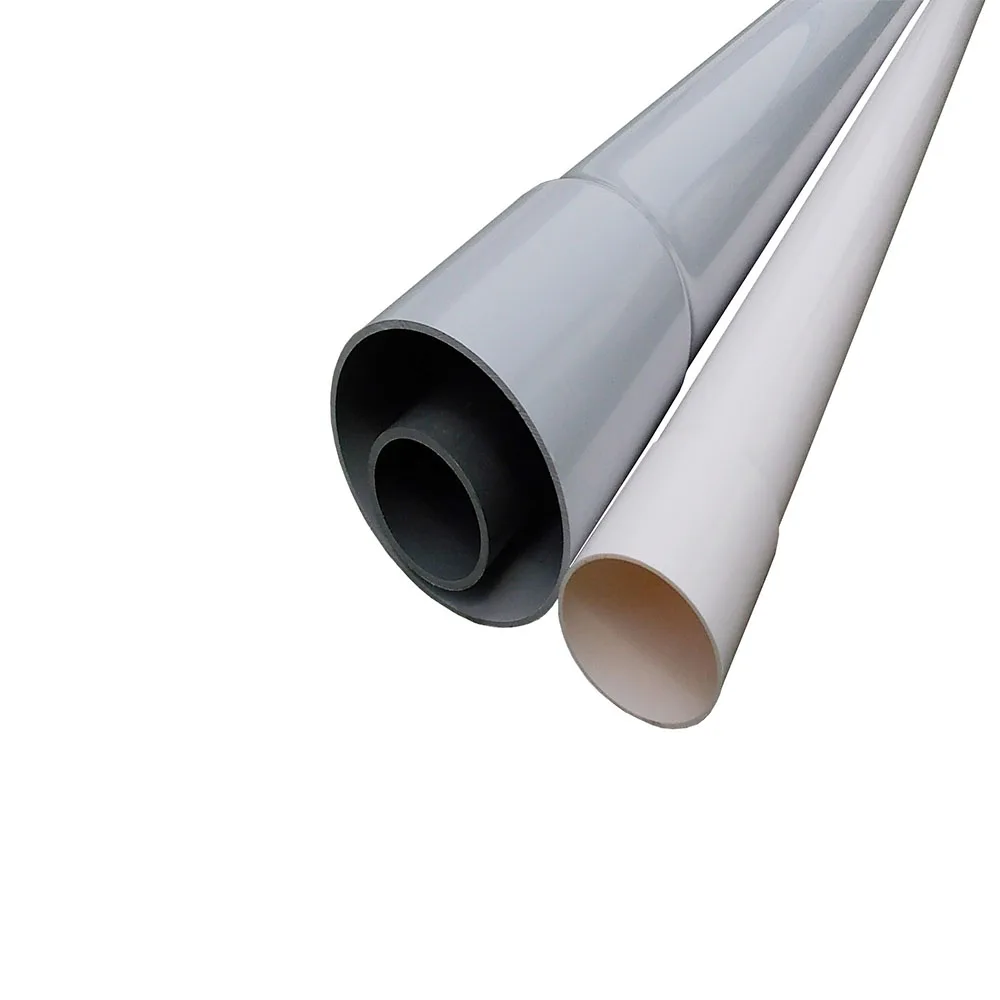 High quality 75mm UPVC Plastic Pipe Manufacturer Pvc Water Pipe Drainage