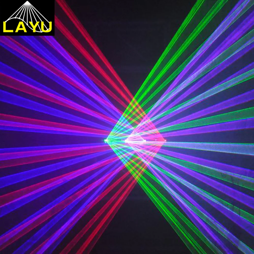 D550RGBP 4 head laser light dj party club party step motor laser light lazer light