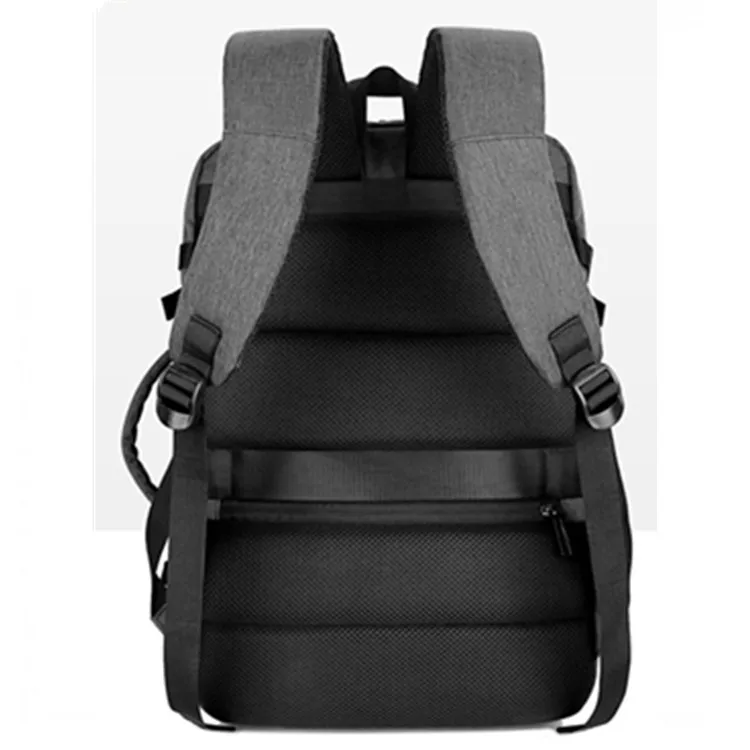 Large Durable Travel Laptop Backpack USB Charger Port Business Flight Approved Waterproof College School Bookbag Has Convenient