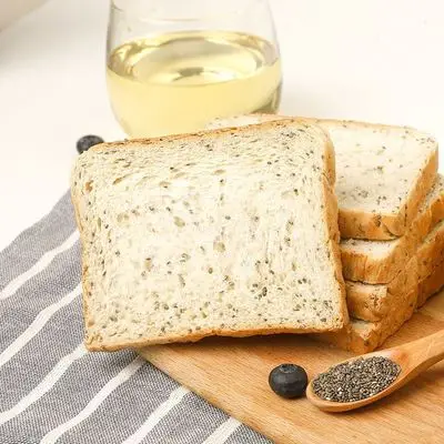 Rye whole wheat bread whole box whole grain without fat without saccharin weight loss food whole box 1 kg