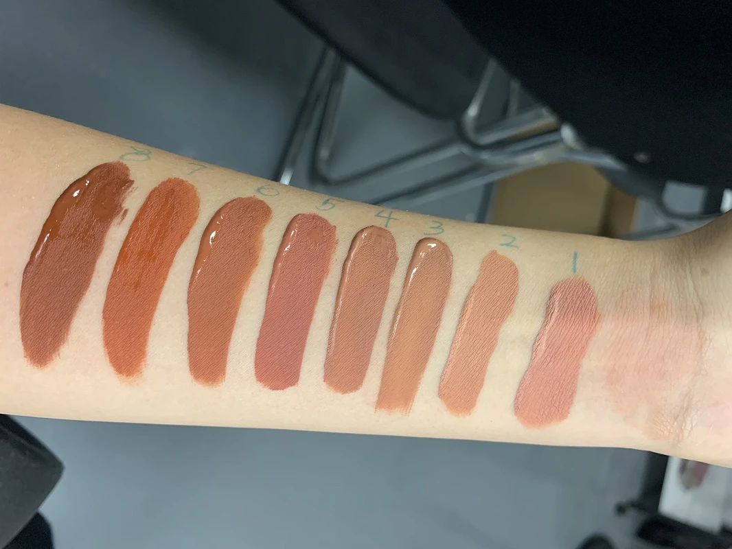 Make Your Own Brand High Pigment Cruetly Free Vegan Nude Matte Liquid Lipstick Private Label Waterproof With Big Wand Tube