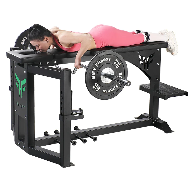 Commercial Bodybuilding Home Gym Fitness Strength Prone Seal Row Adjustable Training Bench Press