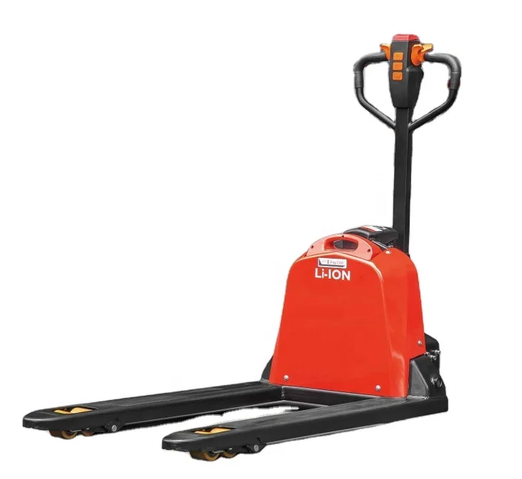 1.5T 1500kg hydraulic lift forklift lion small three industrial wheel new model fork jacks electric pallet truck for sale