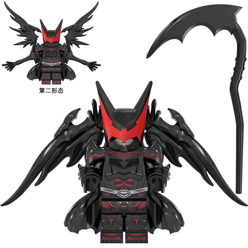 LE01-02 XL0001-5 Famous movie role Dark hell armor decoration assembly plastic Bricks Building Block Toys boys Kid