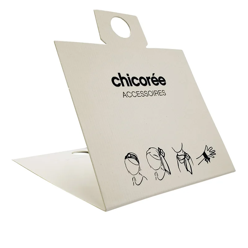 Customized cardboard header cards, cheap paper header card printing ,packaging header card