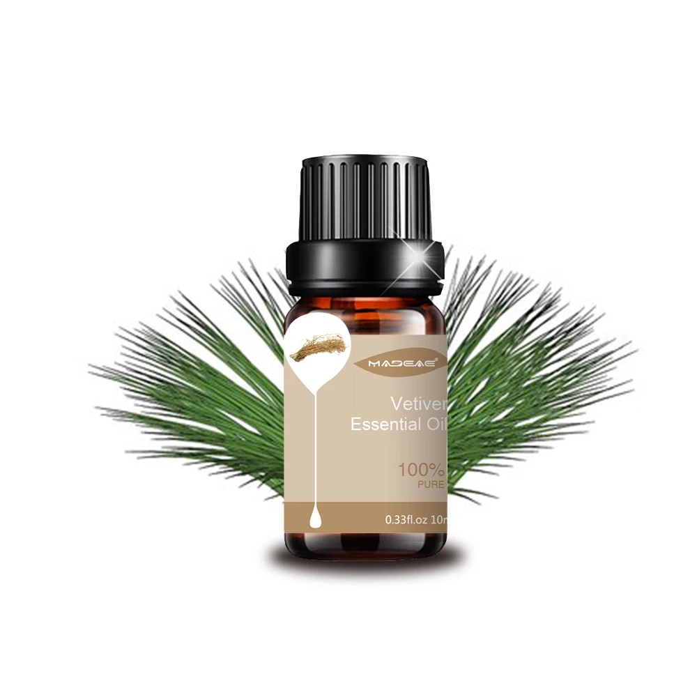Оптовая цена эфирное масло Vetiver успокаивающее для диффузора и ароматерапии премиум-класса