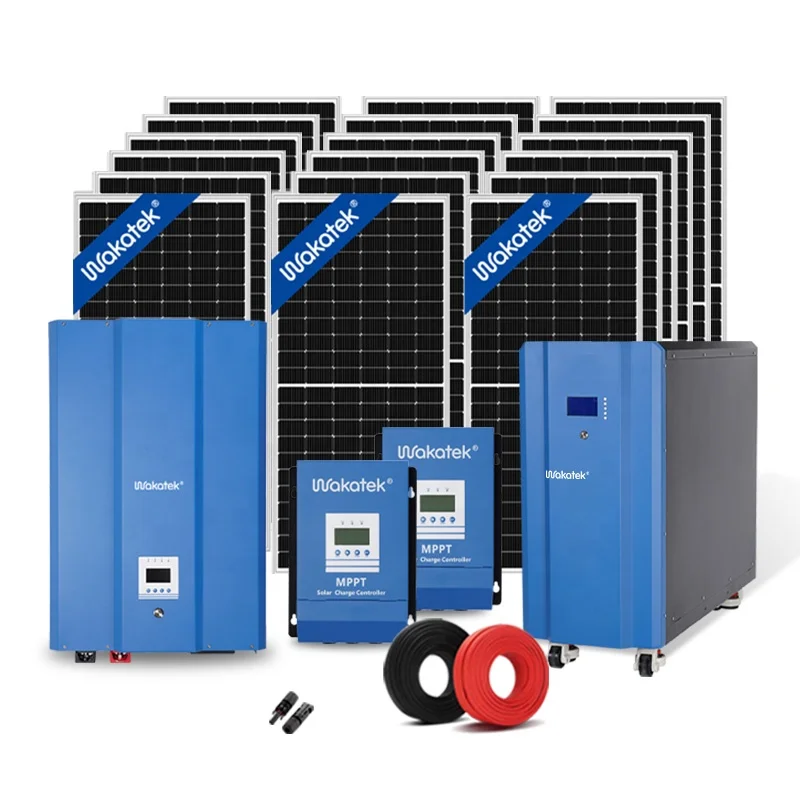 WAKATEK простая установка допускается 200 А максимальный ток разряда 15 кВтч солнечная энергетическая система