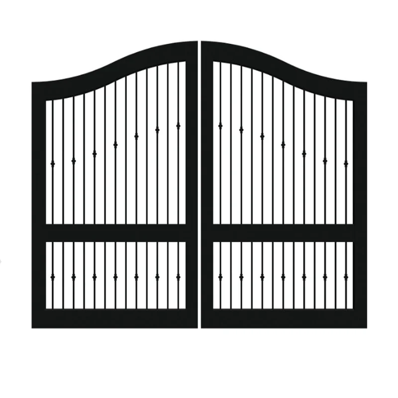 Victorian horizontal iron craft aluminum fence