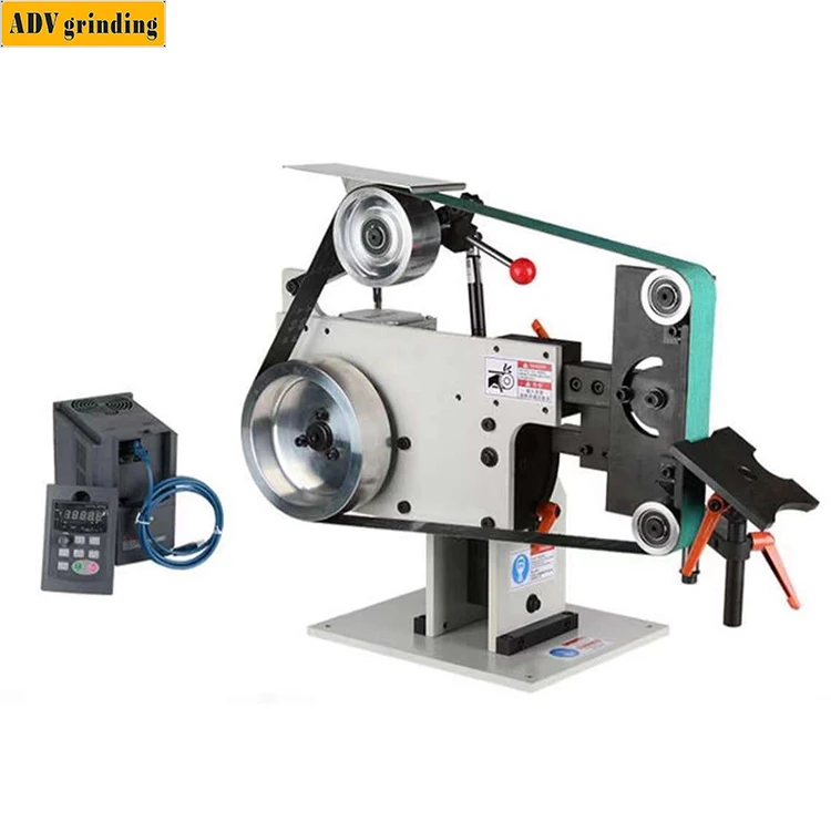 ADV 116-1 2 HP электрическая многофункциональная Регулируемая ленточная шлифовальная машина 2x72