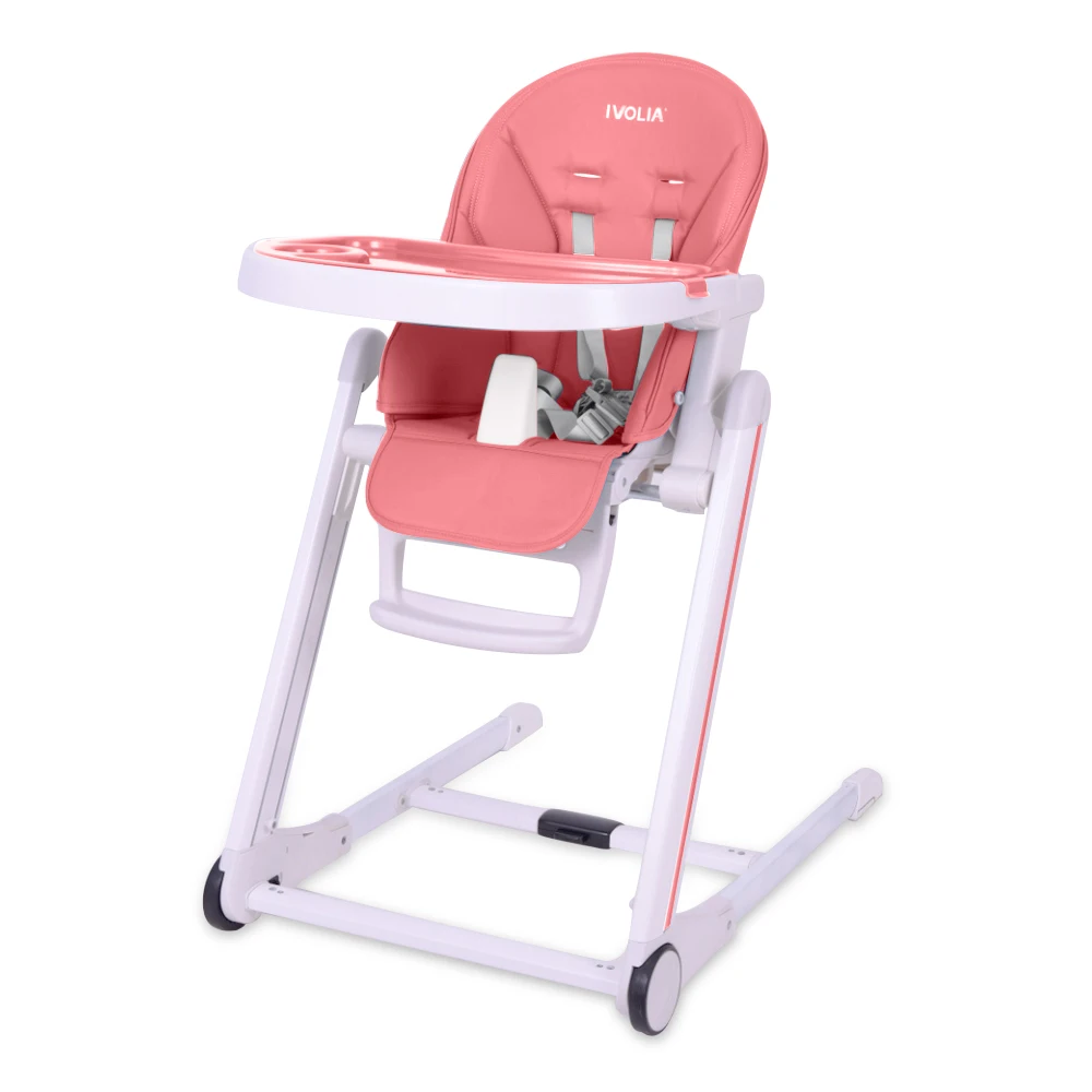 IVOLIA metal baby feeding chair mother table baby plastic highchair