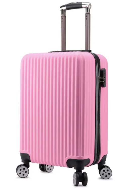 Hot sale ABS PC Rolling roller Trolley Suitcase abs cabin carry-on hard  case bag travel travelling suitcase luggage
