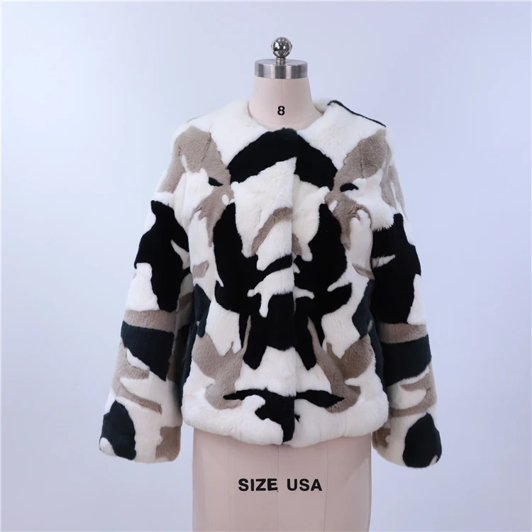 
Fashionable Temperament Luxury Cute Soft Warm Multi Color Women Girls Coats With Real Fur 