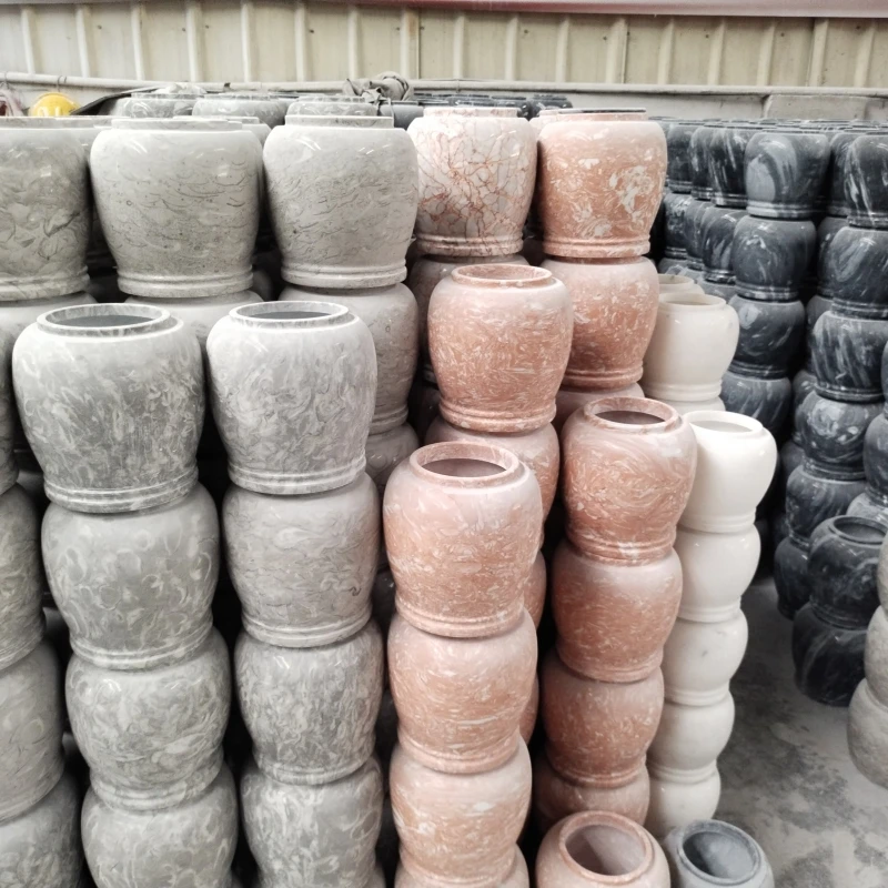 Natural Stone  marble Cremation urns for Funeral