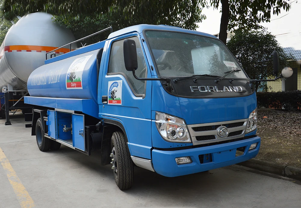 Forland 3360 5CBM fresh milk transporting truck