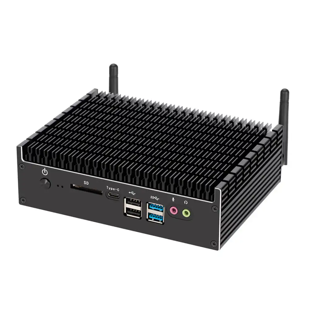 ZC-WG10 Fanless Mini PC With 10th Gen I3-10110u I5-10210u I7-10510u CPU Mini PC