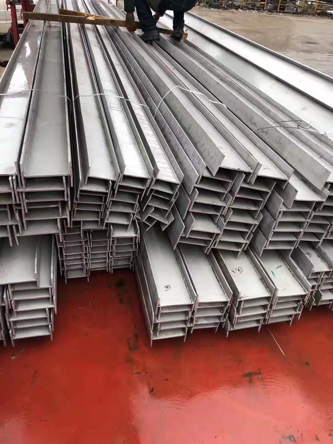 Factory Price hot/cold rolled Welded s235jr s275jr s355jr Web H Beam