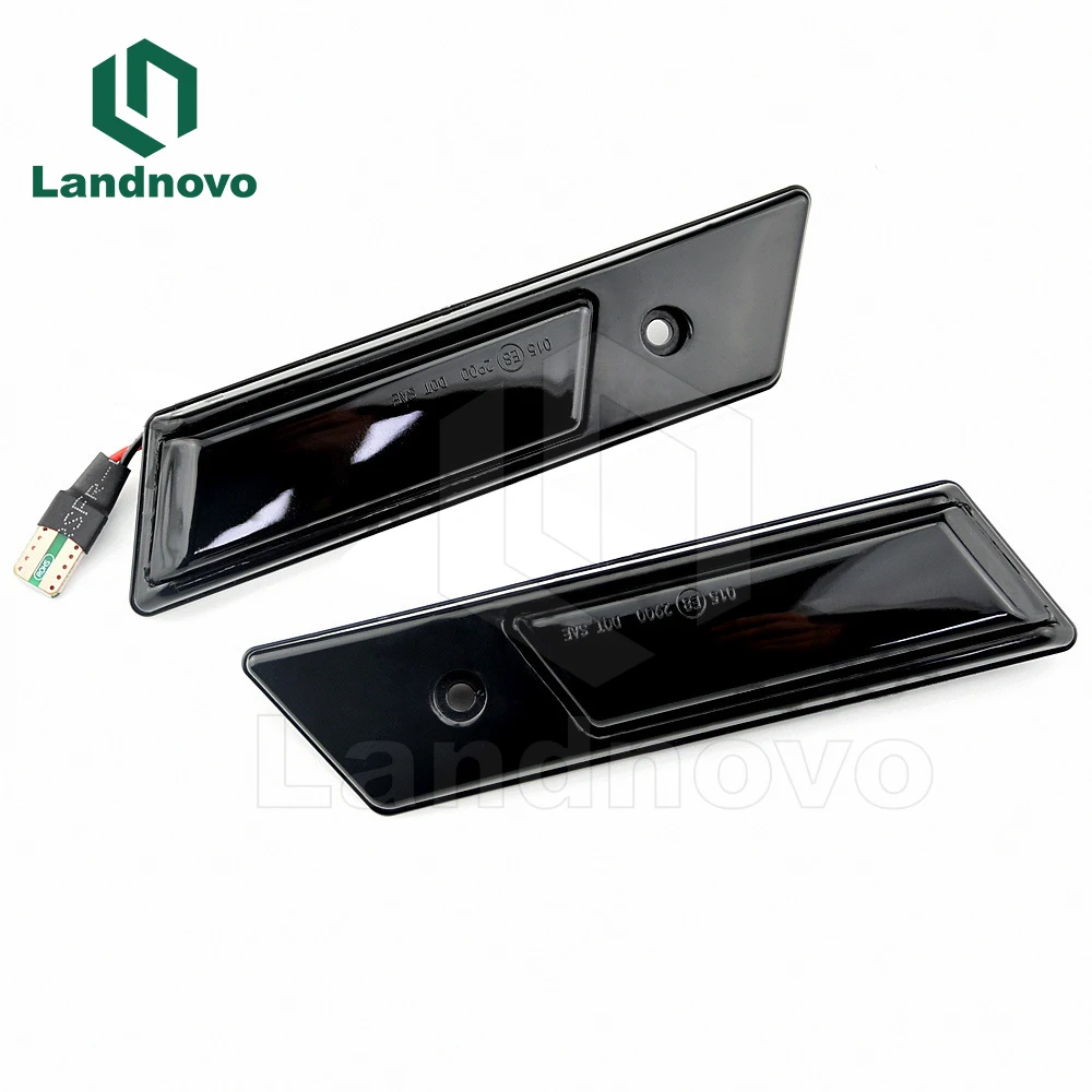 Landnovo Hot Sale Fender Edge LED Light Turn Signal light For BMW 3 5 7 Series E32 E34 E36