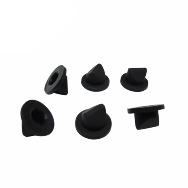 Маленький черный силиконовый утиный клюв клапан