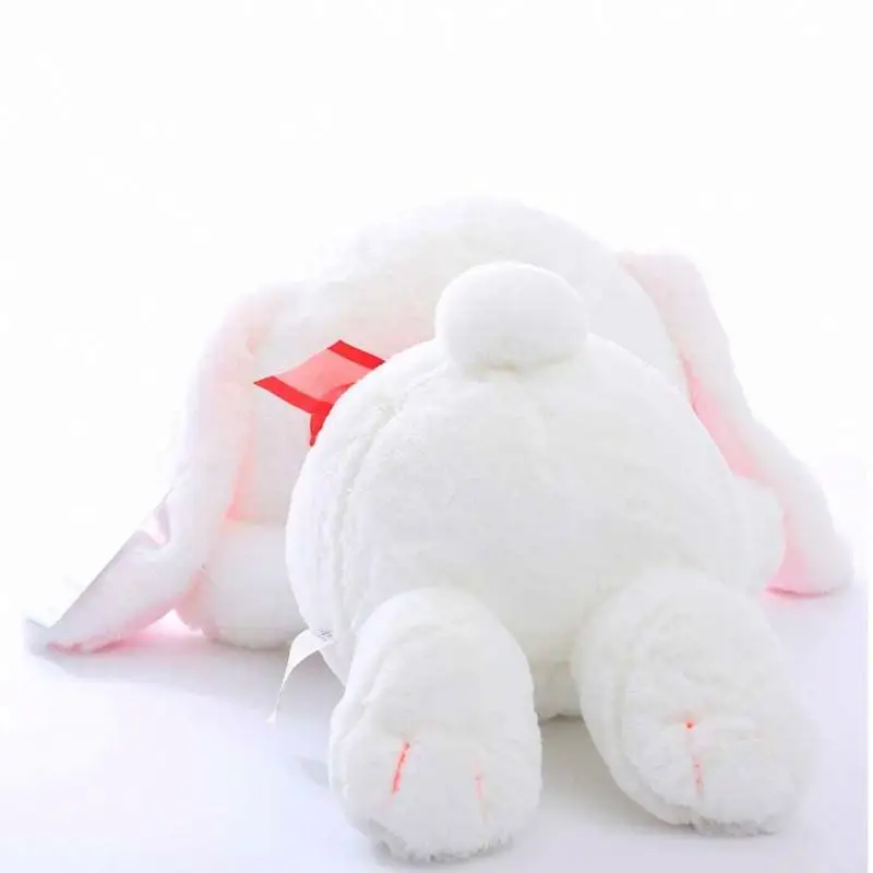 Cuddly Bunny Big Head Fluffy Rabbit Plush Toy For Kids Gift