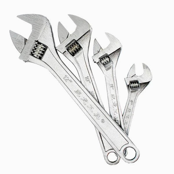 Factory Hot Sales Adjustable Cushion Grip Wrench Nut Key Adjustable Wrench