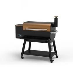 Profession ODM OEM Outdoor Garden Premium Trolley Wood Pellet Grill Smoker Barbecue Charcoal BBQ Grill