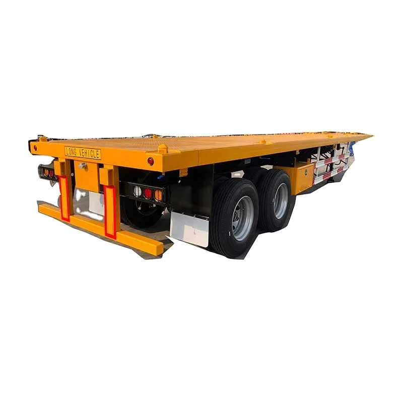 CIMC 40ft контейнер 2 оси бортовой прицеп