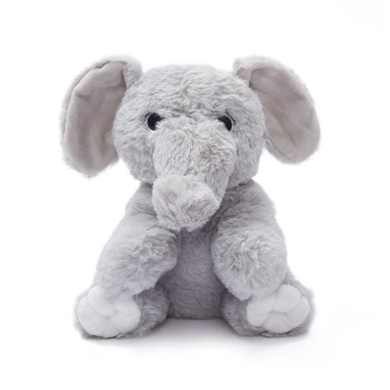 Wholesale Cute Elephant Oem Logo Design Custom Soft Plush Animals Baby Stuffed Toys Elephant
