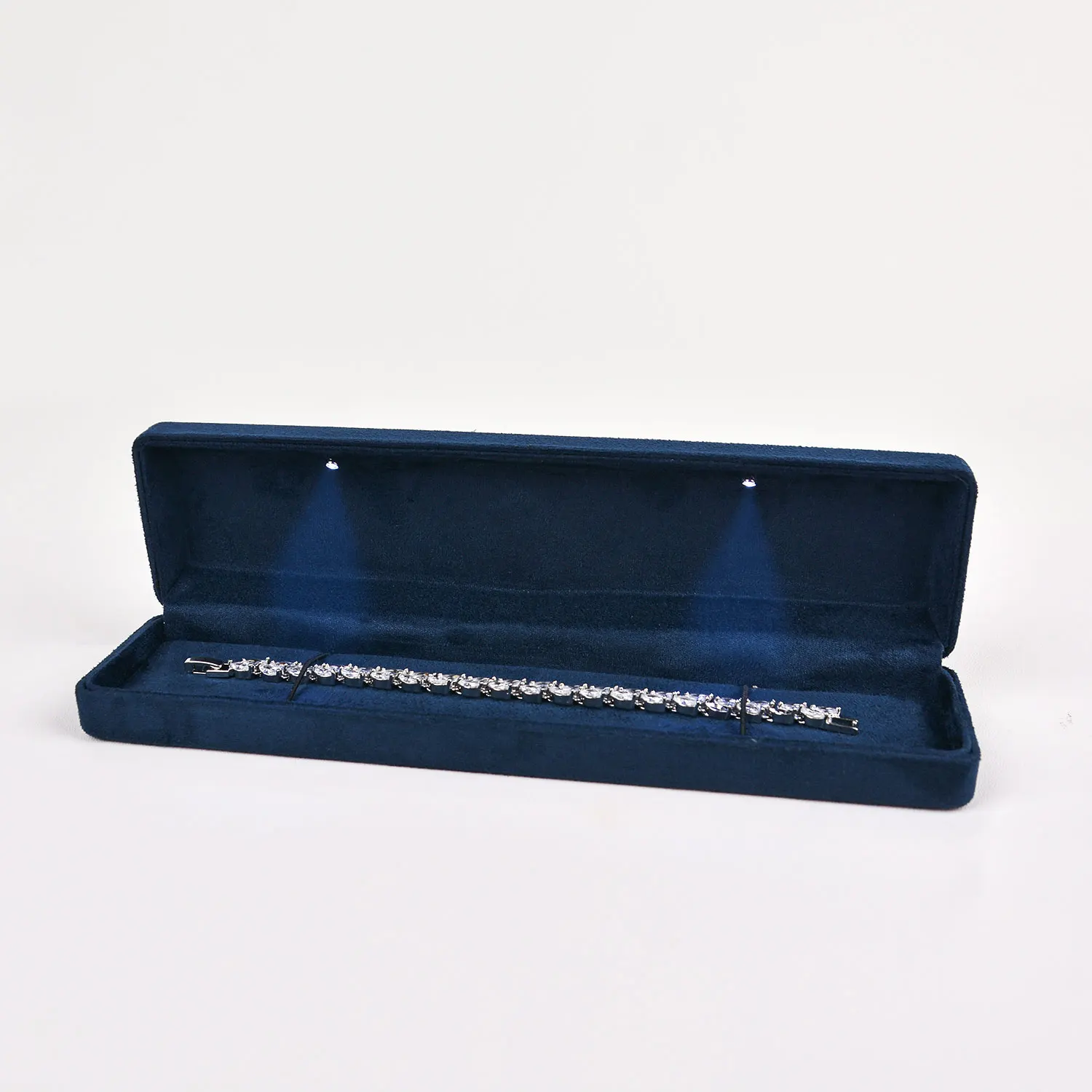 Wholesale Luxury Earring Necklace Box Premium Jewelry Ring Box Packaging Led Jewelry Box With Logo