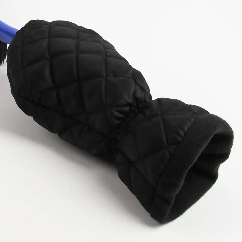Waterproof Windshield Car Snow Cleaner and Ice Scraper with Warming Thick Fleece Oversleeve