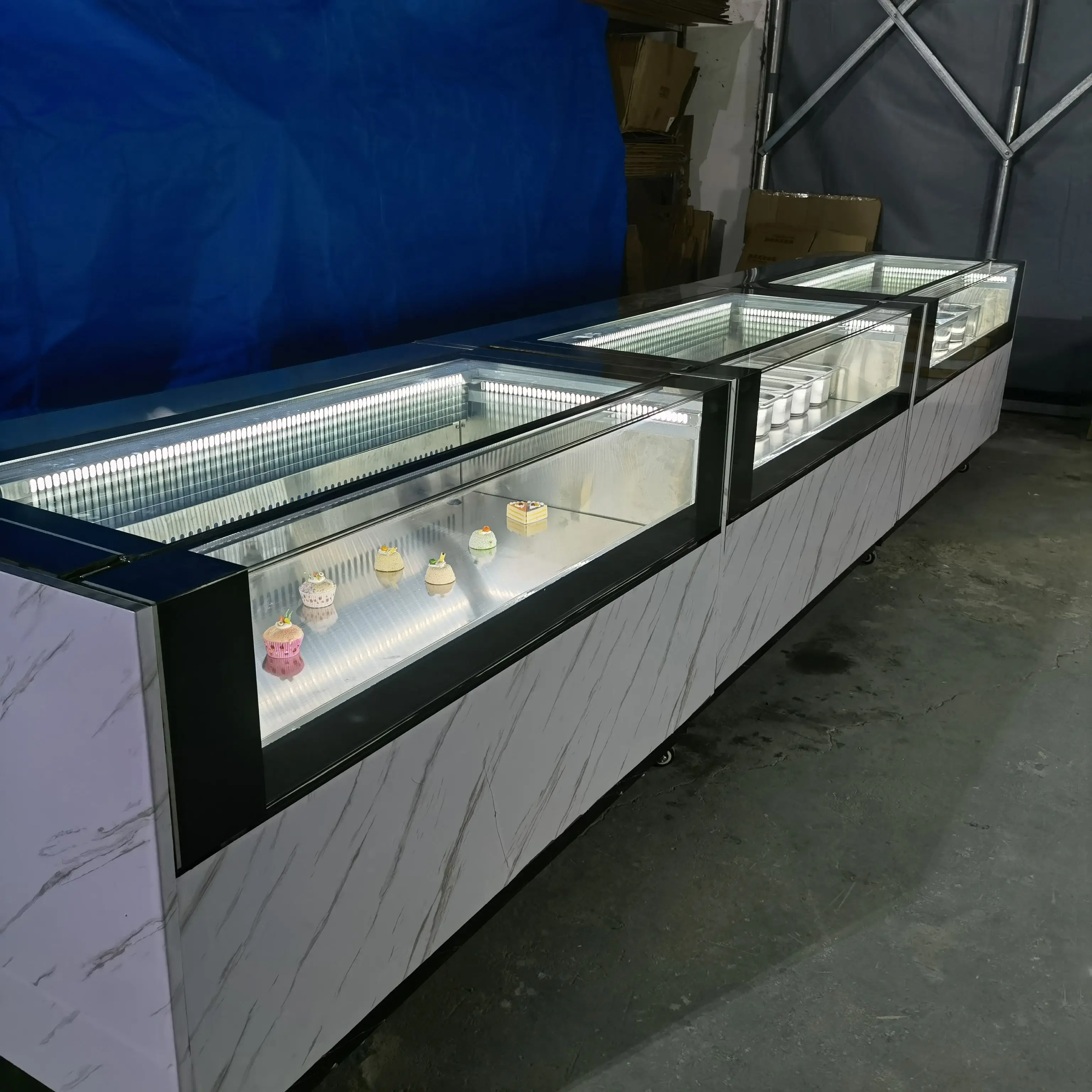 Морозильная камера для мороженого Gelato/холодильник