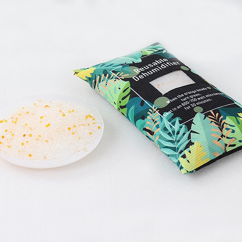 1kg Desiccant Silica Gel Reusable Car Dehumidifier Bag Moisture Absorber For Car