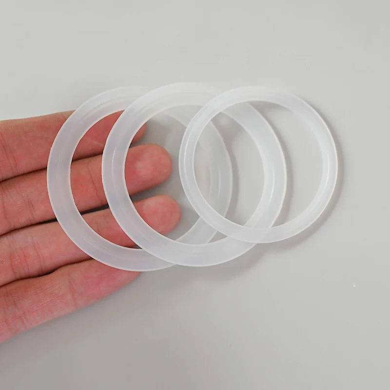 Transparent O Ring Seal Silicone High Temperature Food Grade Silicone Rubber Sealing Ring