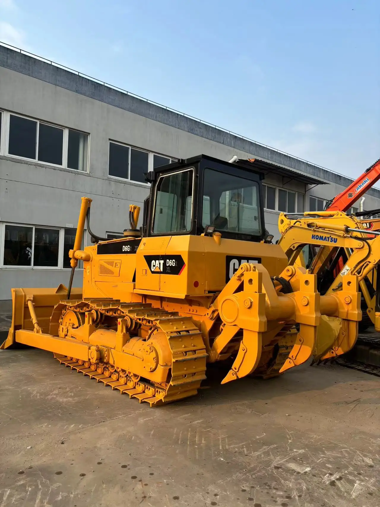 D6d/D6h/D6r/D7h Good Quality Cat D6g Dozer,  USED CAT D6G For Sale