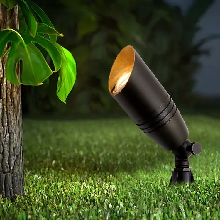 LT2105 USA Warehouse 2700K-6000K IP65 Waterproof 12V Outdoor Led In-Ground Landscape Lighting Spotlight Lawn Lights With ETL