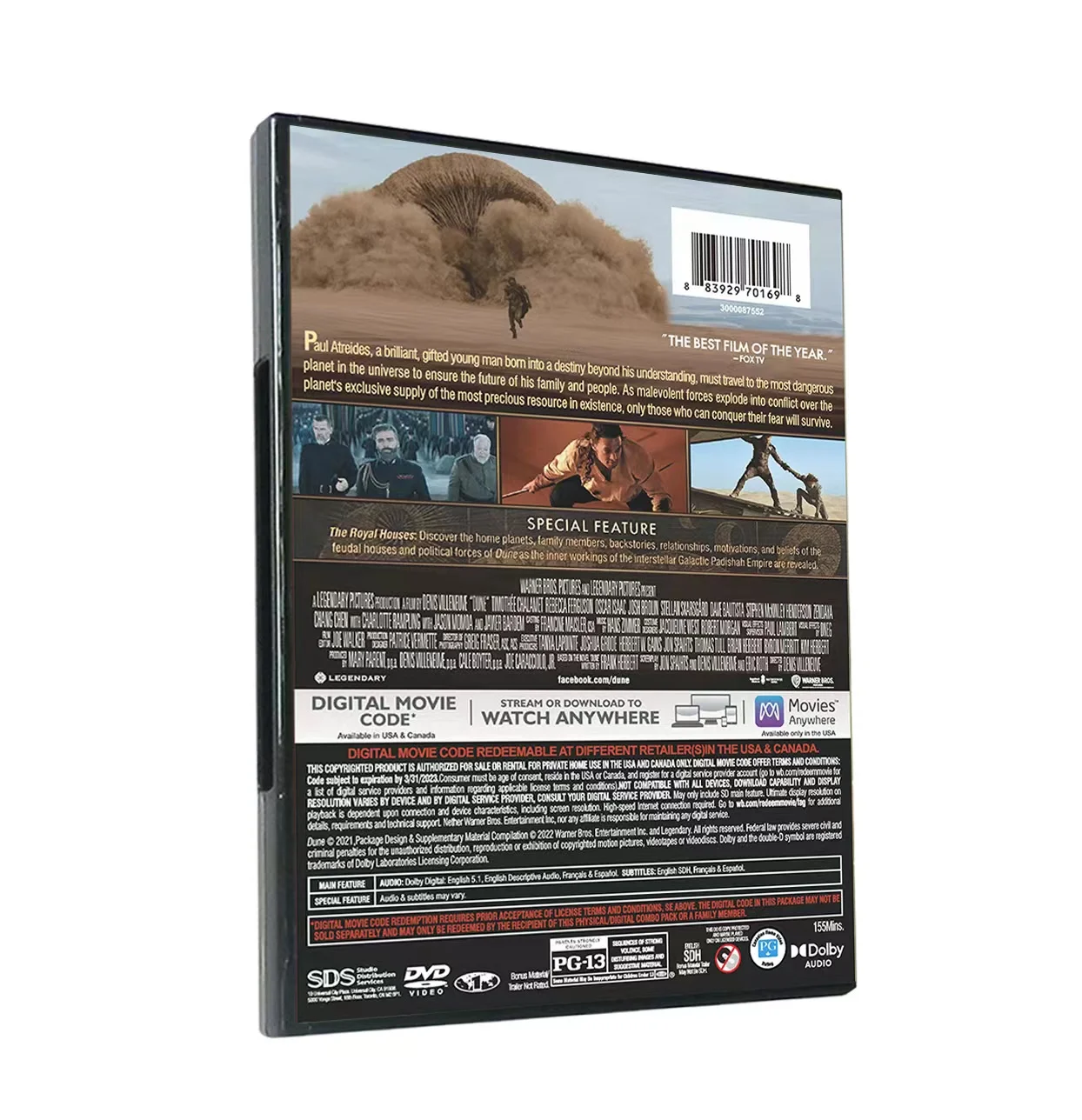 Dune 2022 new movie new release dvd movies eBay hot selling dvd  tv series box sets free shipping to USA/UK/CA factory supply