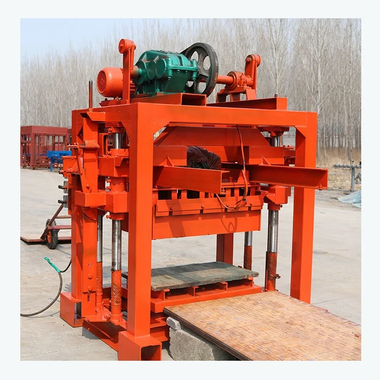 HF small machine QTJ4-40B2 block machine manual easy to operate