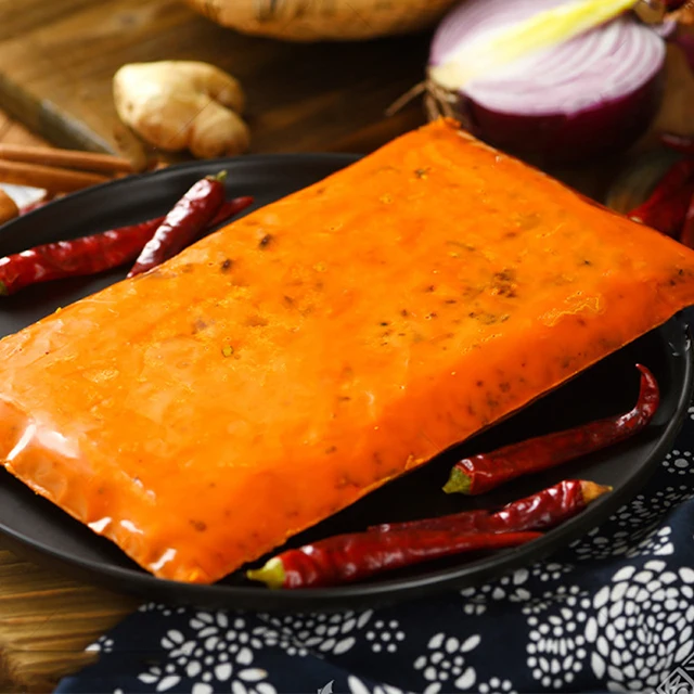 Traditional Hot Pot Seasoning Malachili Sauce Factory Wholesale Chinese 180g Bag Packaging Food Grade Spicy Seafood & Roe Soup