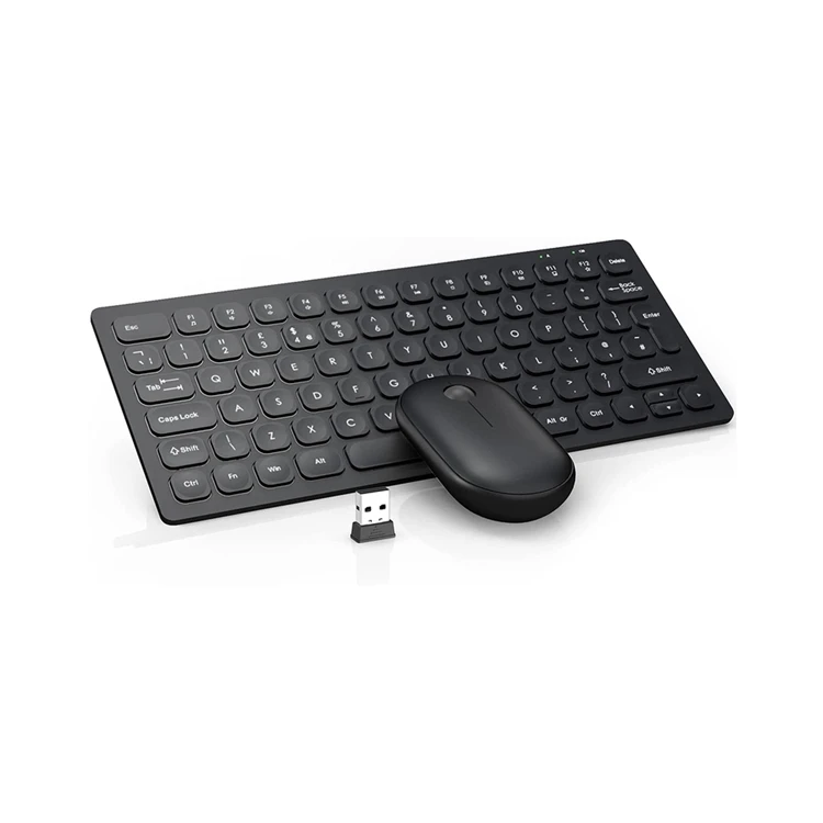 Mini Wireless Mouse Keyboard For Laptop Desktop Mac Computer Home Office Ergonomic Gaming Keyboard Mouse Combo Multimedia