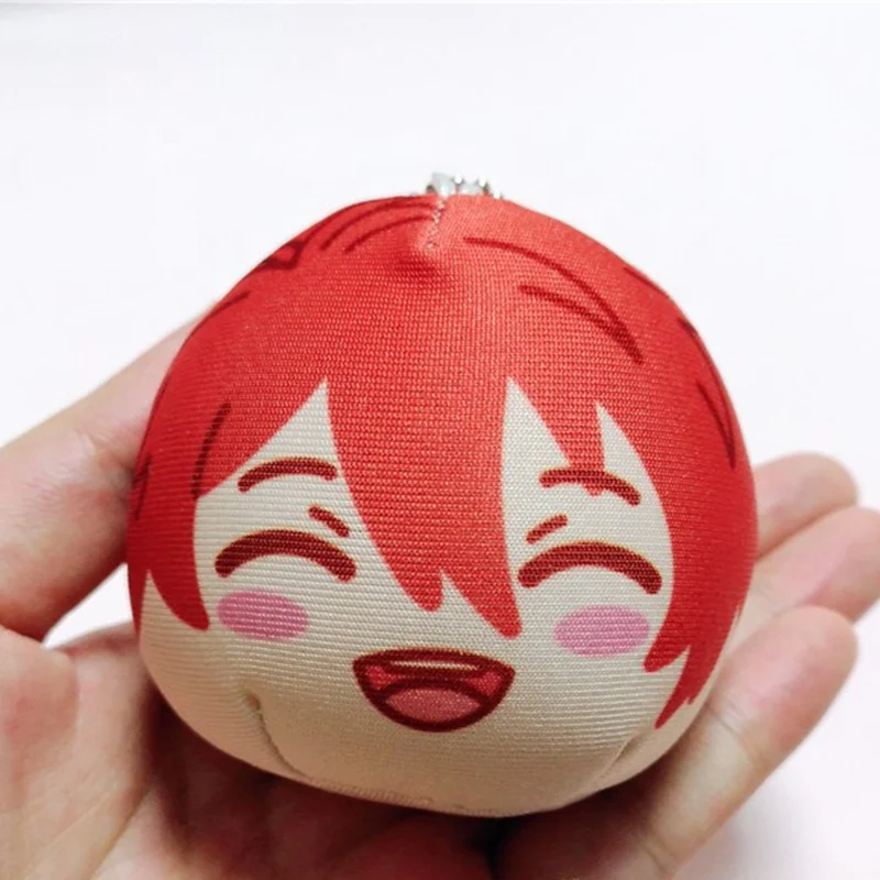 Juno Creative squishy  squeak bead filling/coton filling squeaker custom round plush manjuu