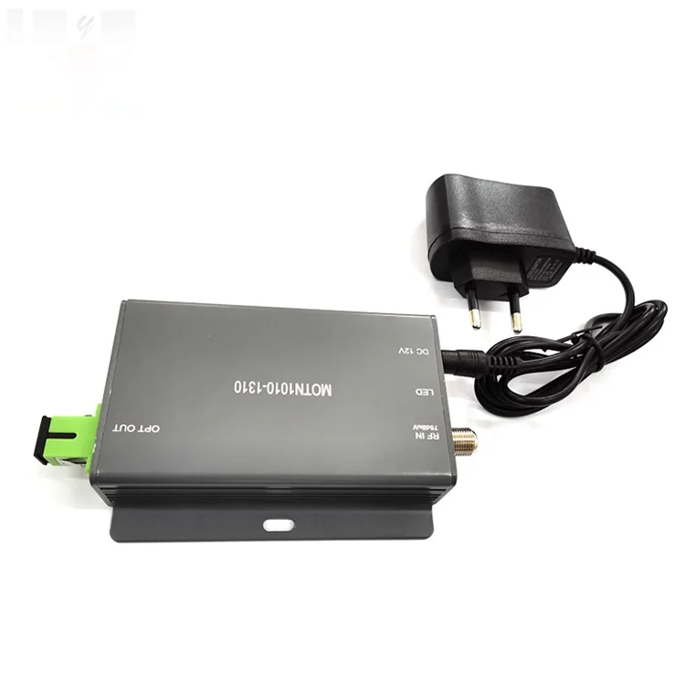 New FTTH CATV Optical Transmitter High Level Fiber Optical WDM Converter SC APC Duplex Connector Mini Mode