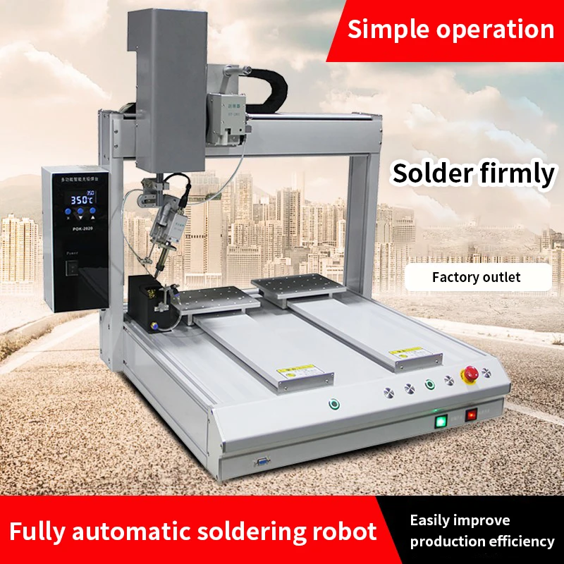 Ultimate Versatility Automatic Soldering Machines Rotary Solder Functionality Various Welding Purposes Core Motor PLC Pump