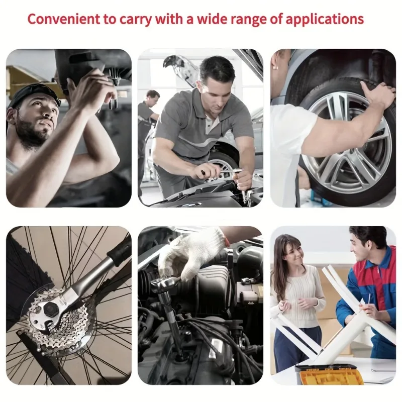 Factory Outlet 12pcs Multi-function Carbon Steel Bicycle Repair Tool Premium Allen Hexagon Wrench Hex Keys