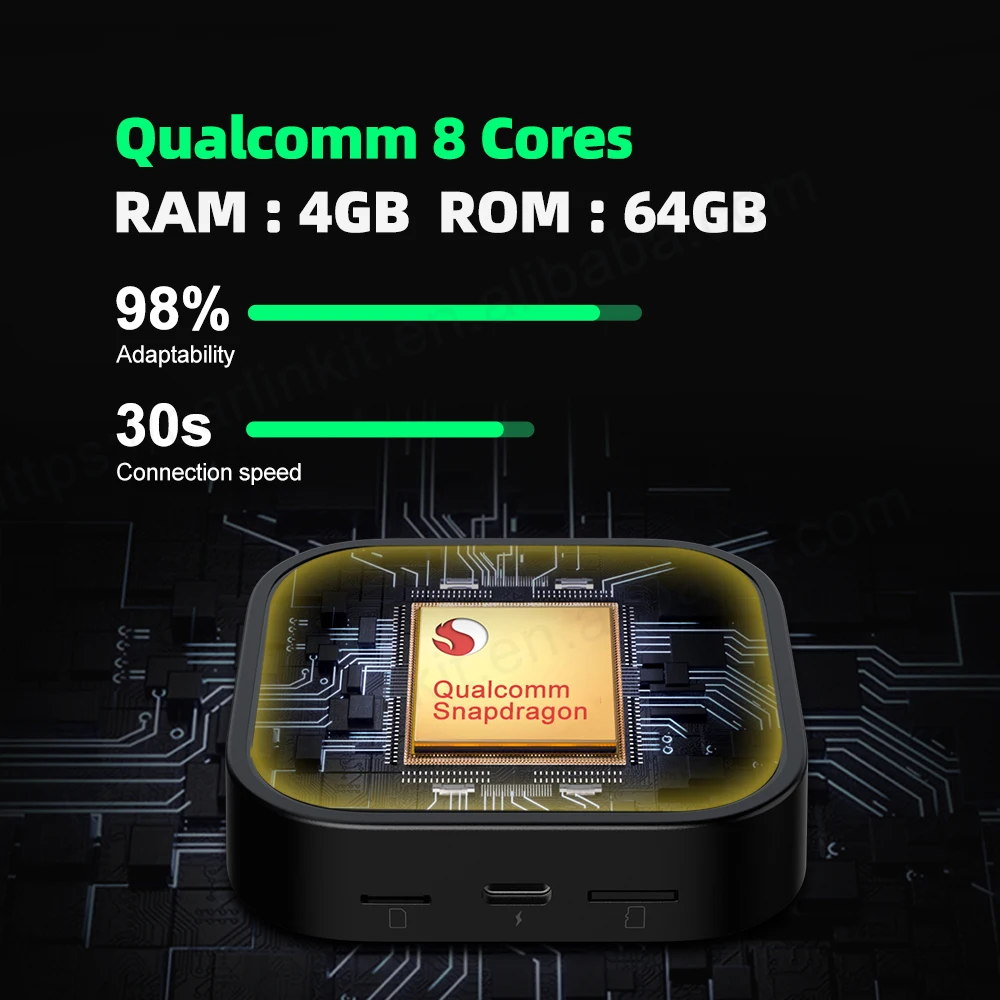 Carlinkit 4GB 64GB intelligent car Android system universal split screen Carplay ai TV box