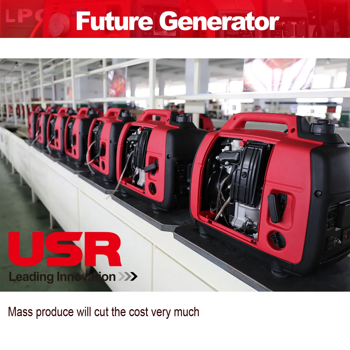 dual fuel generator LPG & GASOLINE  inverter type for homeuse 2kw EV20i-LPG220v 240v 110v 50Hz 60Hz
